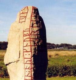 Over stok og runesten